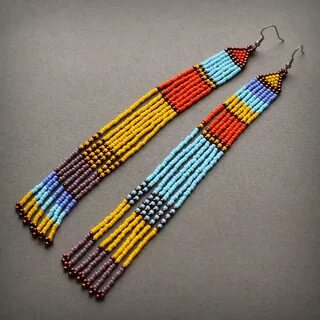 Серьги фенечки