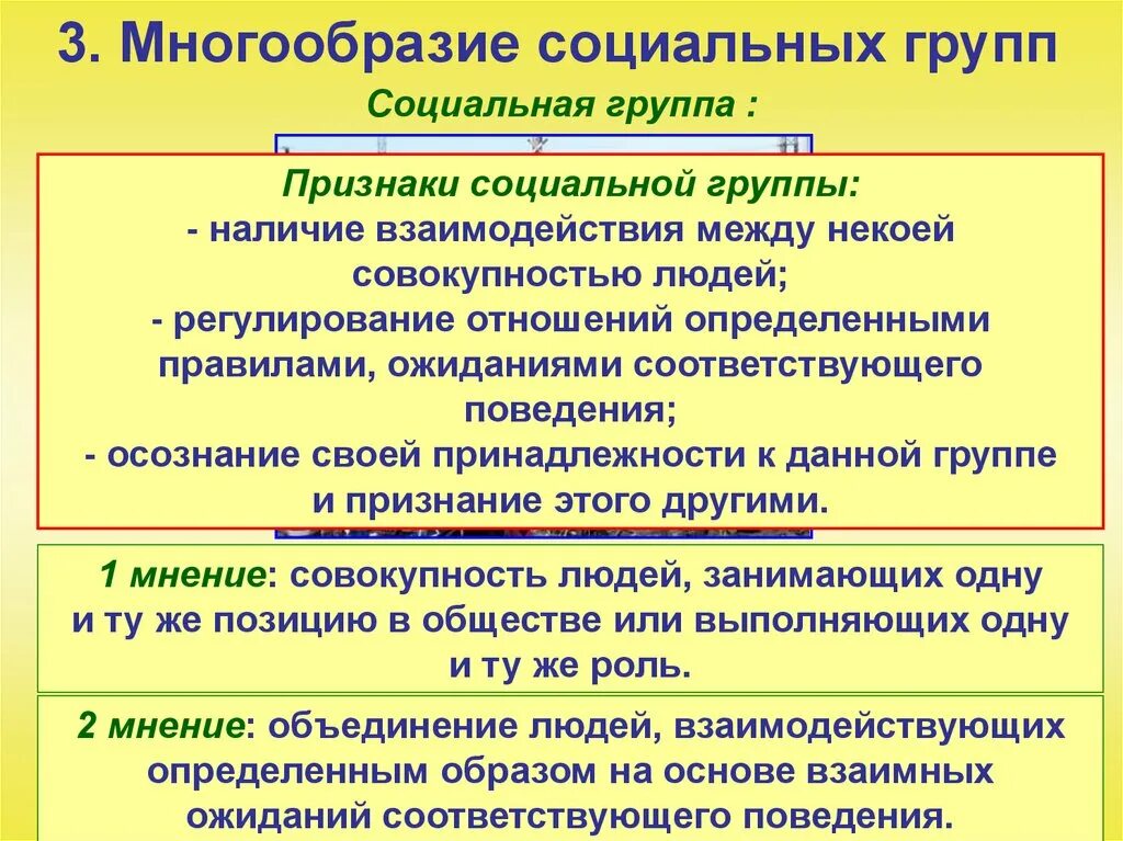 Все многообразие 6. Структура социальной группы. Многообразие социальных групп. Многообразие социальных структур. Три основных признака социальной группы.