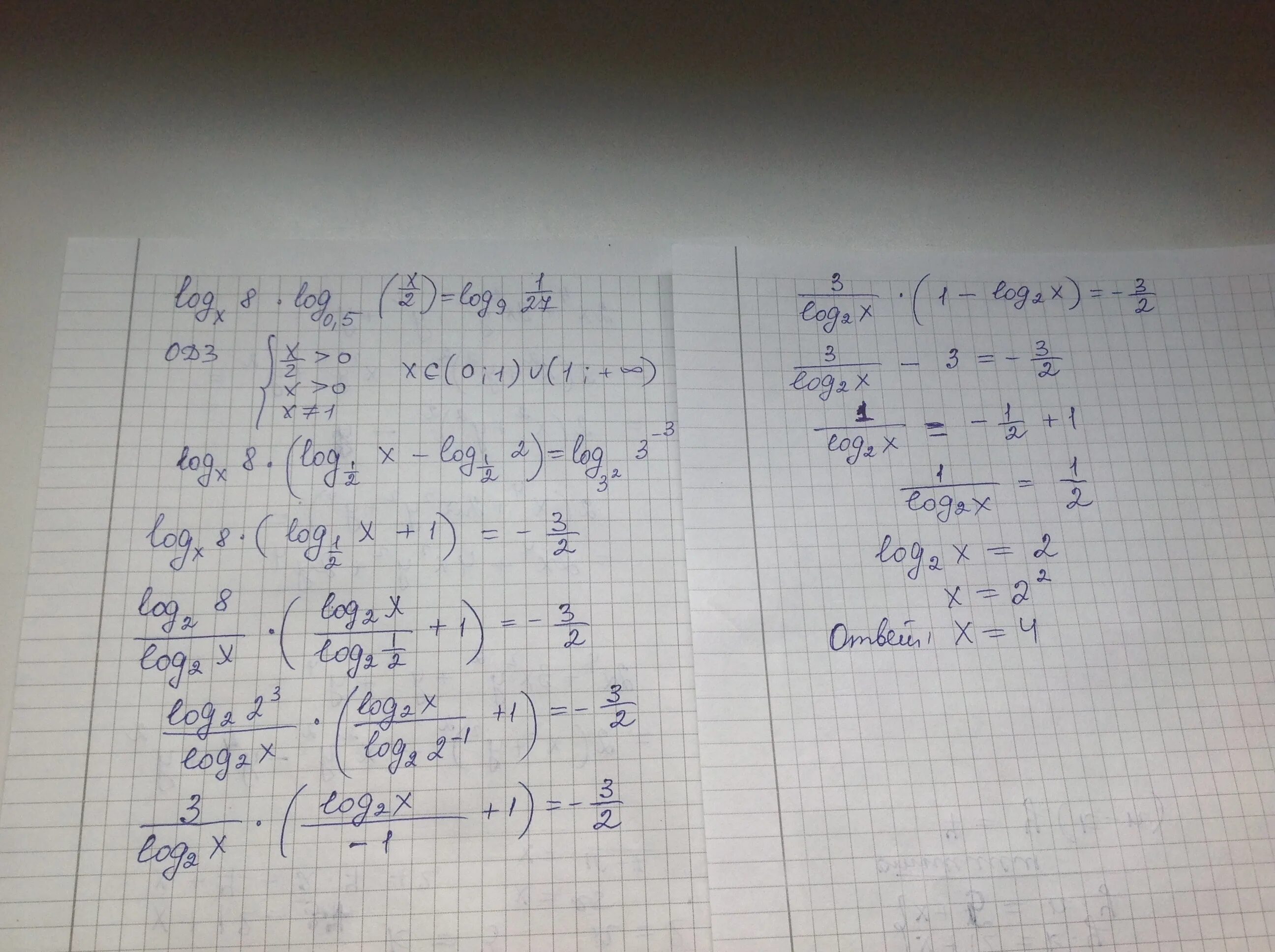 Лог 8 -2-x 2. Log8 x 5 log8 2x-2. Log 0,2 (x^3-2x^2-4x+8)<= log0,04(x-2)^4. Лог0,5 1/2=.