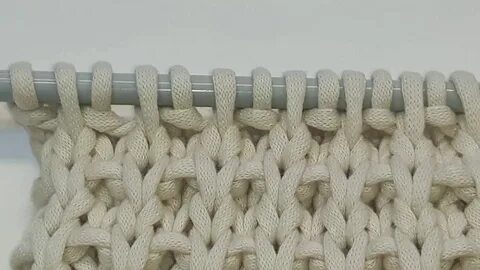 Ribbing knitting