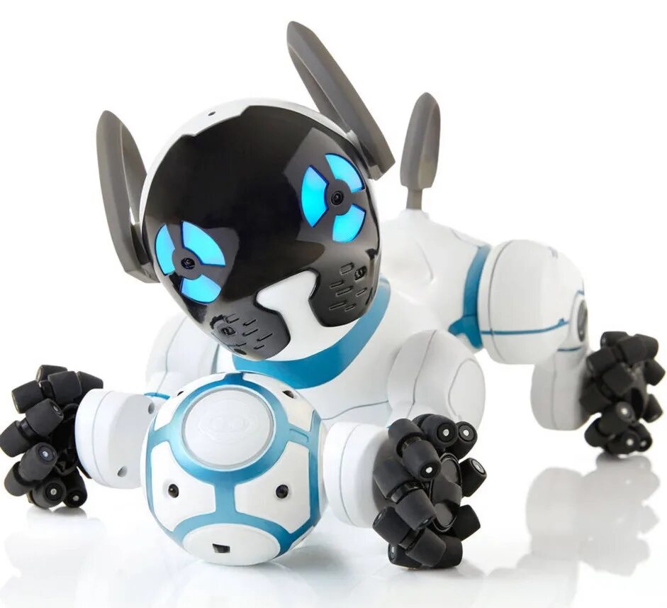 Игрушки нового поколения. Робот WOWWEE собачка. Робот WOWWEE 0805 собачка Chip. WOWWEE интерактивную игрушку робот собачку Chip. Робот щенок WOWWEE Chip.