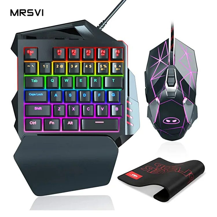 Игровая клавиатура lunacy in space 98 liswk01. Игровой кейпад logitech беспроводной. игровая мини клавиатура. маленькая клавиатура для игр. клавиатура для одной руки игровая.