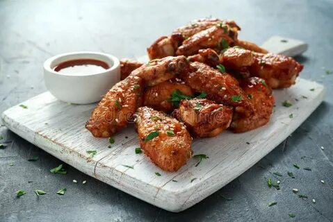 Крылья с кунжутом