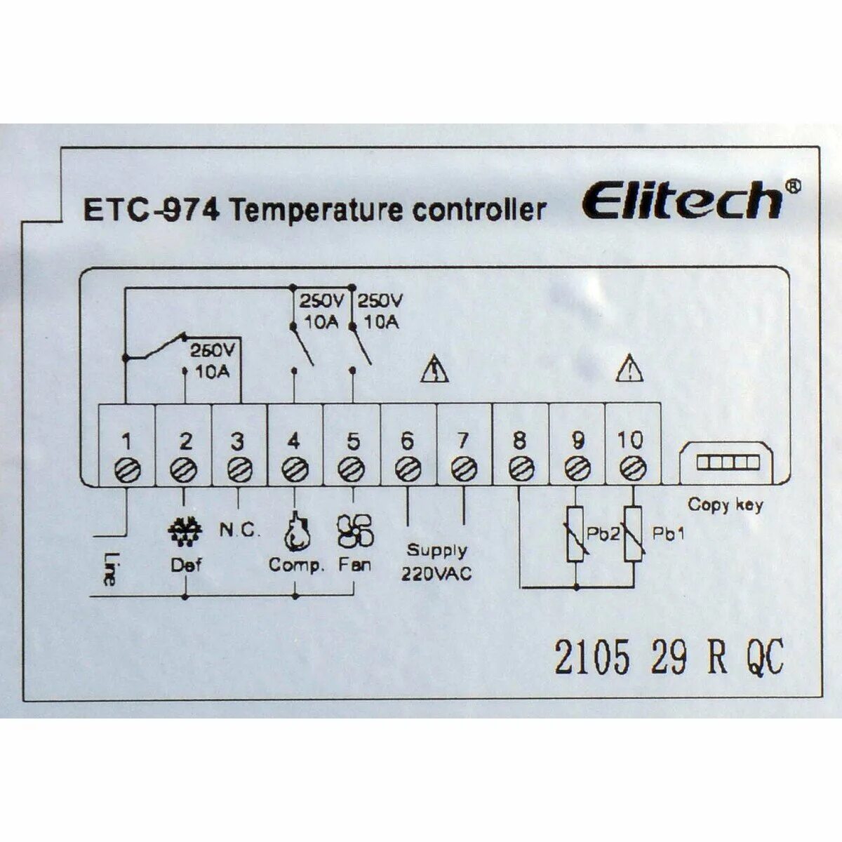 Etc 974 инструкция