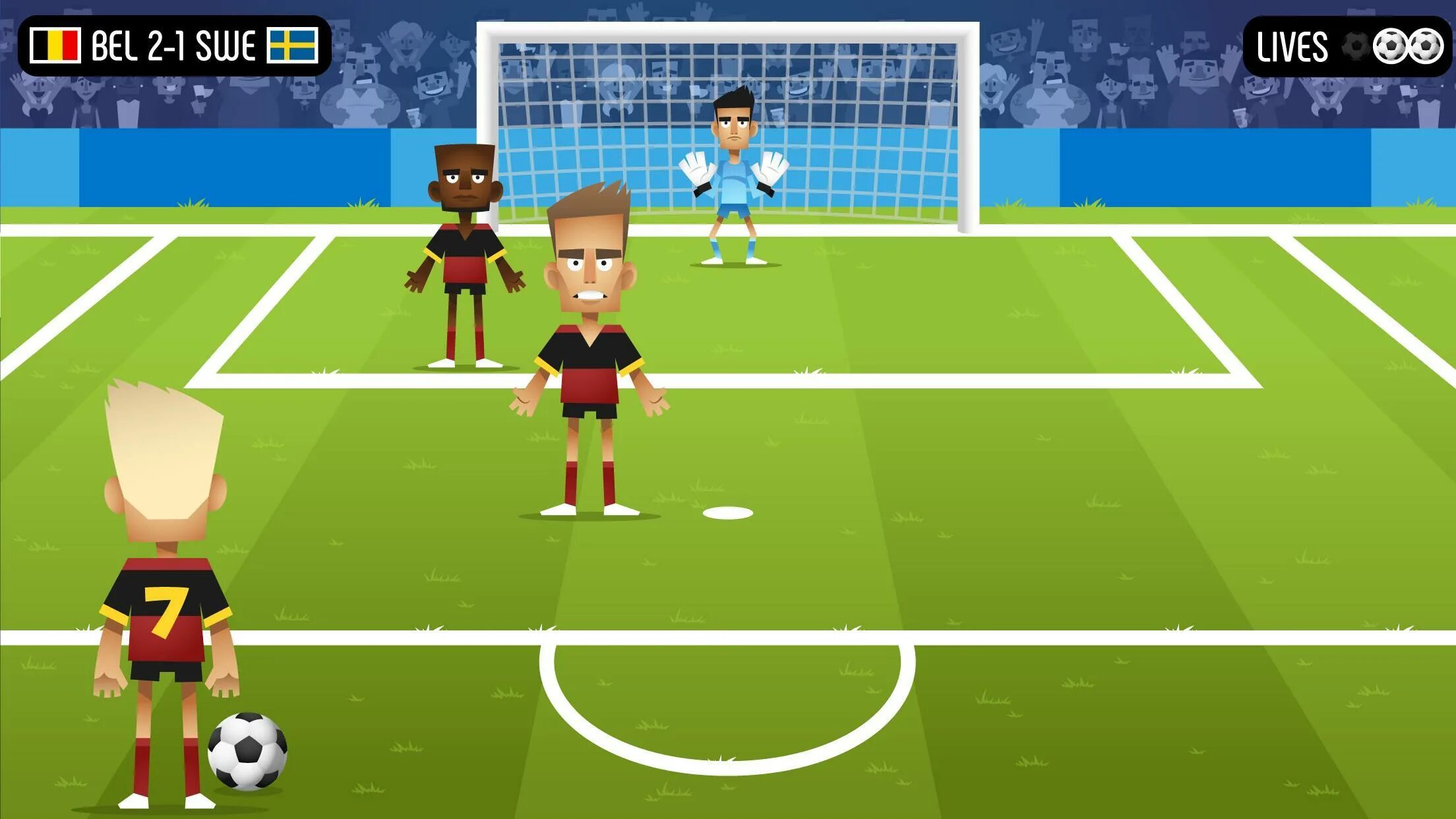 Мини игры вратарь. Football Kick игра.