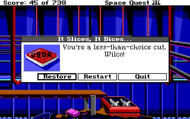 Как включить quest 3. Space Quest III the Pirates of Pestulon. Space Quest 5. Игра dos квест фиолетовый. Space Quest 5 прохождение.