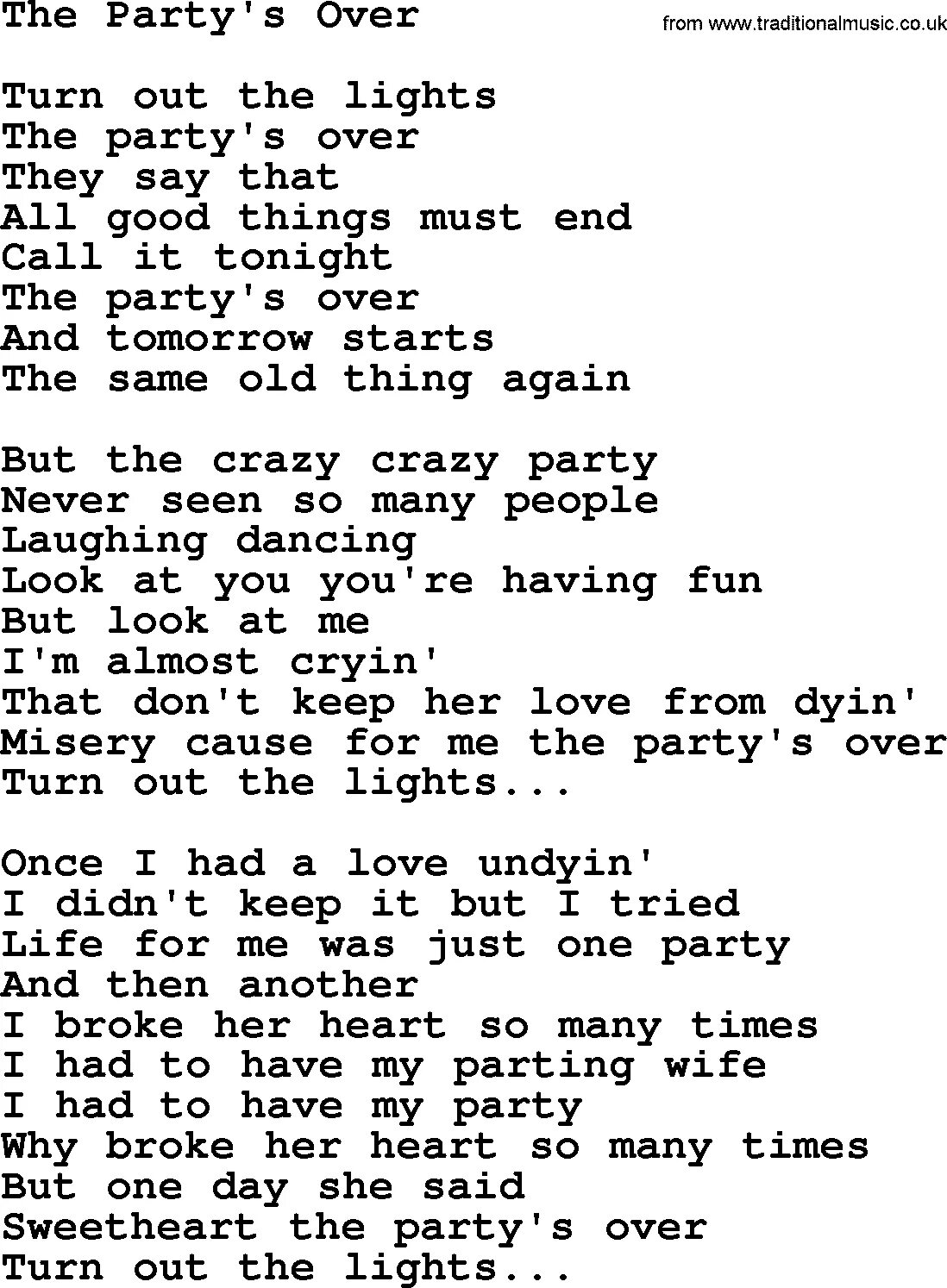 It s over песня. When the Party's over текст. Слова песни over. Слова с over. Over the текст песни.