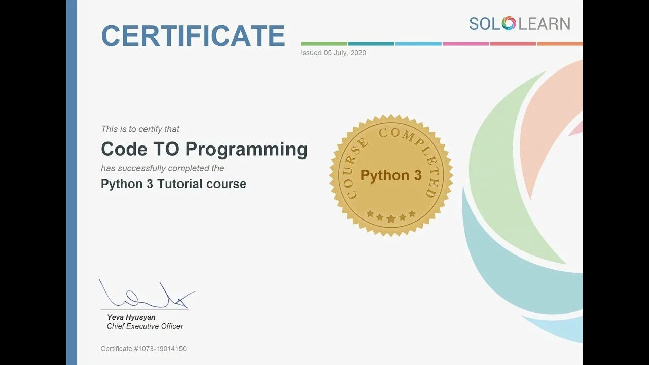 Python certificate. Сертификат Python. Сертификат SOLOLEARN. Solo learn сертификат. SOLOLEARN сертификат c++.