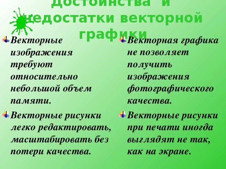 Презентация к уроку по теме "Компьютерная графика"