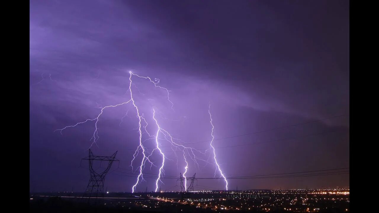 Strike by lightning