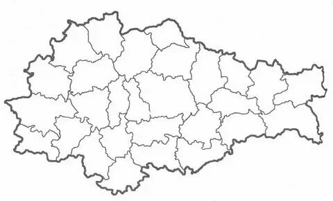 Курская область реки карта. Курская область районы. Курская область районы. Курская область карта контур. Курская область н п белая на карте.