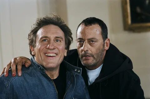 Gérard Depardieu and Jean Reno in Tais-toi! 