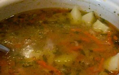 Рассольник в кастрюле фото Рассольник с перловкой и солеными огурцами пошаговый рецепт самого вкусного ра