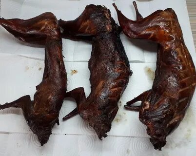 Копчение кролика