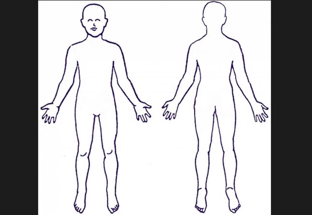 Схема человека для детей. Контур человека. Человек схематично. Схематическое изображение тела человека. Контур тела человека.