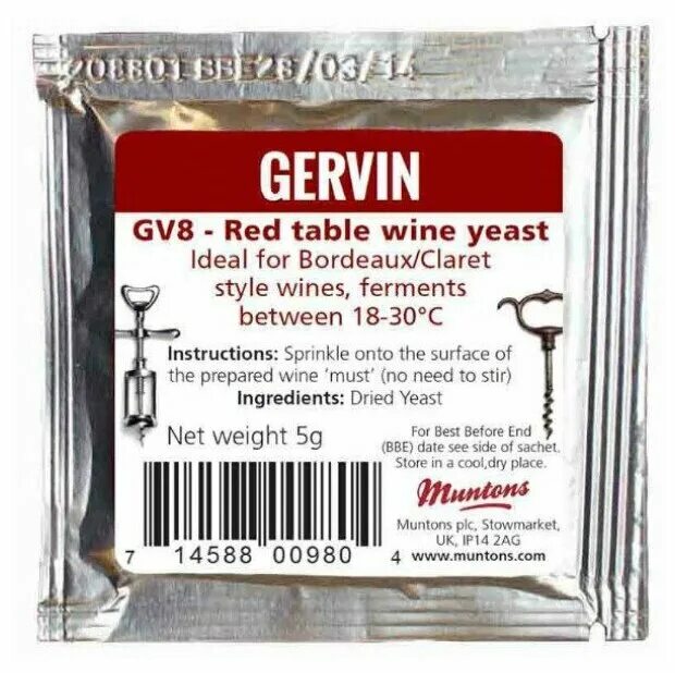 дрожжи винные gervin gv1 universal. гервин. винные дрожжи гервин. винные дрожжи snake wine yeast. дрожжи в виноделии.