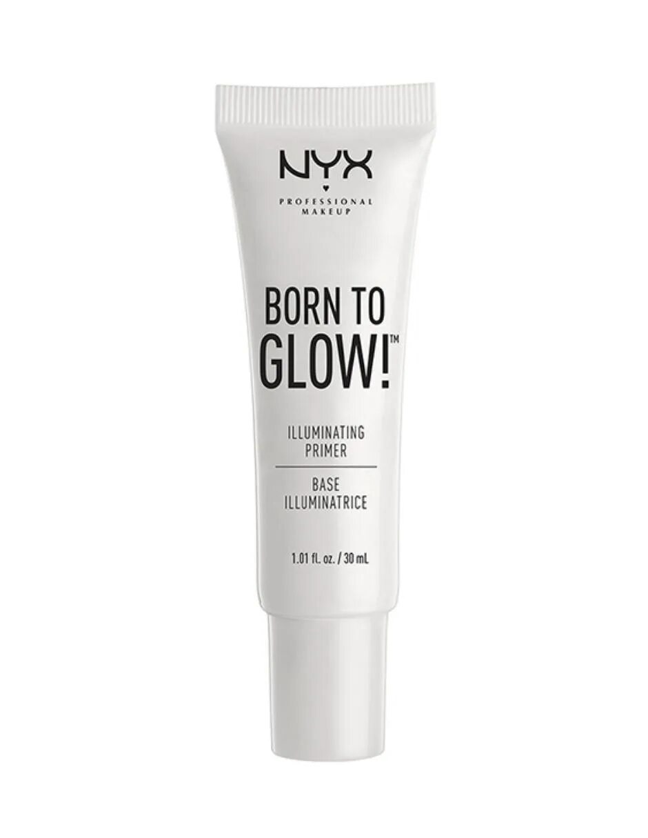 NYX professional Makeup born to Glow. Праймер. NYX праймер. Сияющий праймер для лица.