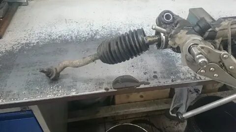 Замена рулевой рейки мазда
