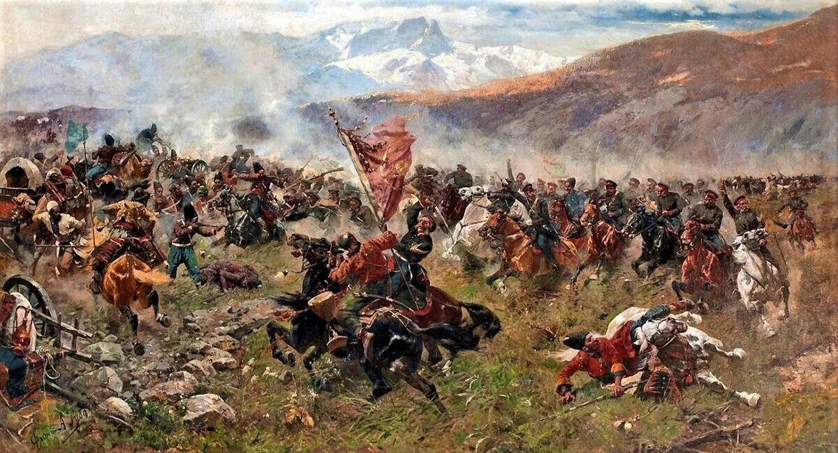 Русско Персидская 1826. Картина живой мост Франца Рубо. Как военные кампании россии против крымского ханства