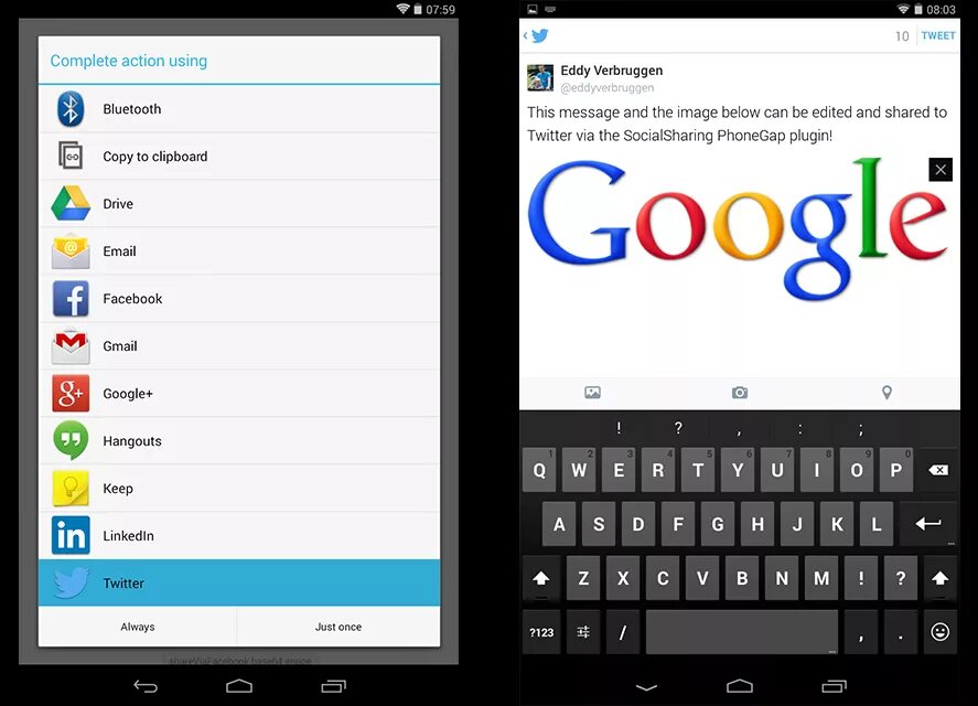 A completed action. Complete action using phone. complete action using browsers.
