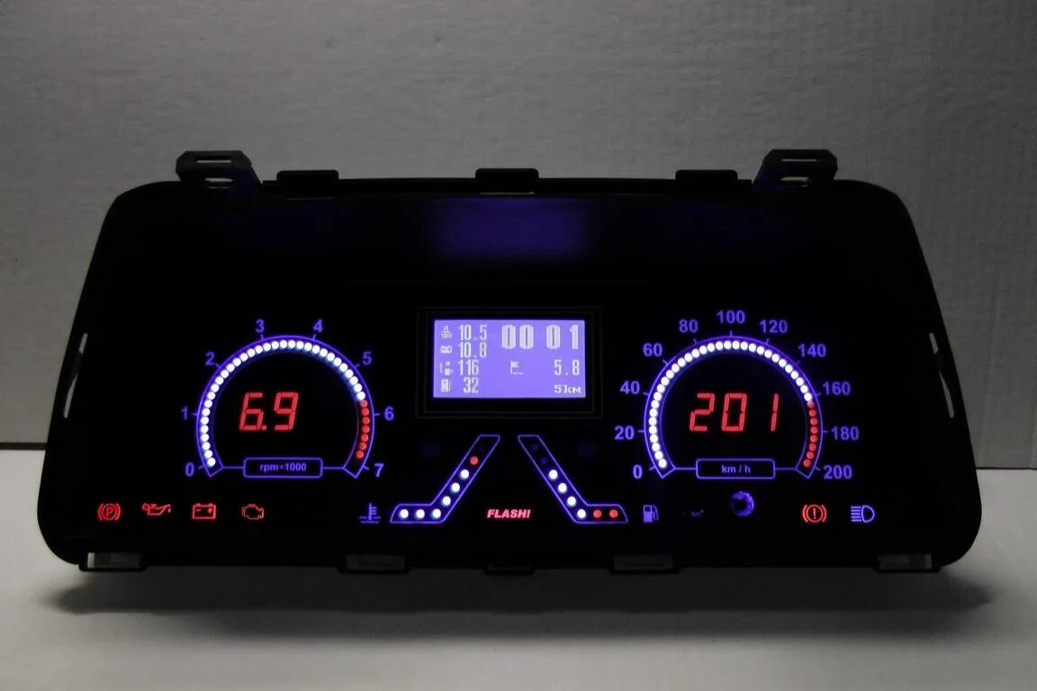 Электронная приборная панель ваз 2114. Flash панель ваз. Цифровая приборка ваз 2110. Приборная панель 2114 flash x3. Панель приборов ваз 2115 flash.