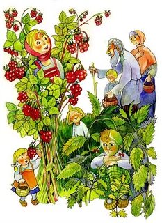 Пошли собирать ягоды