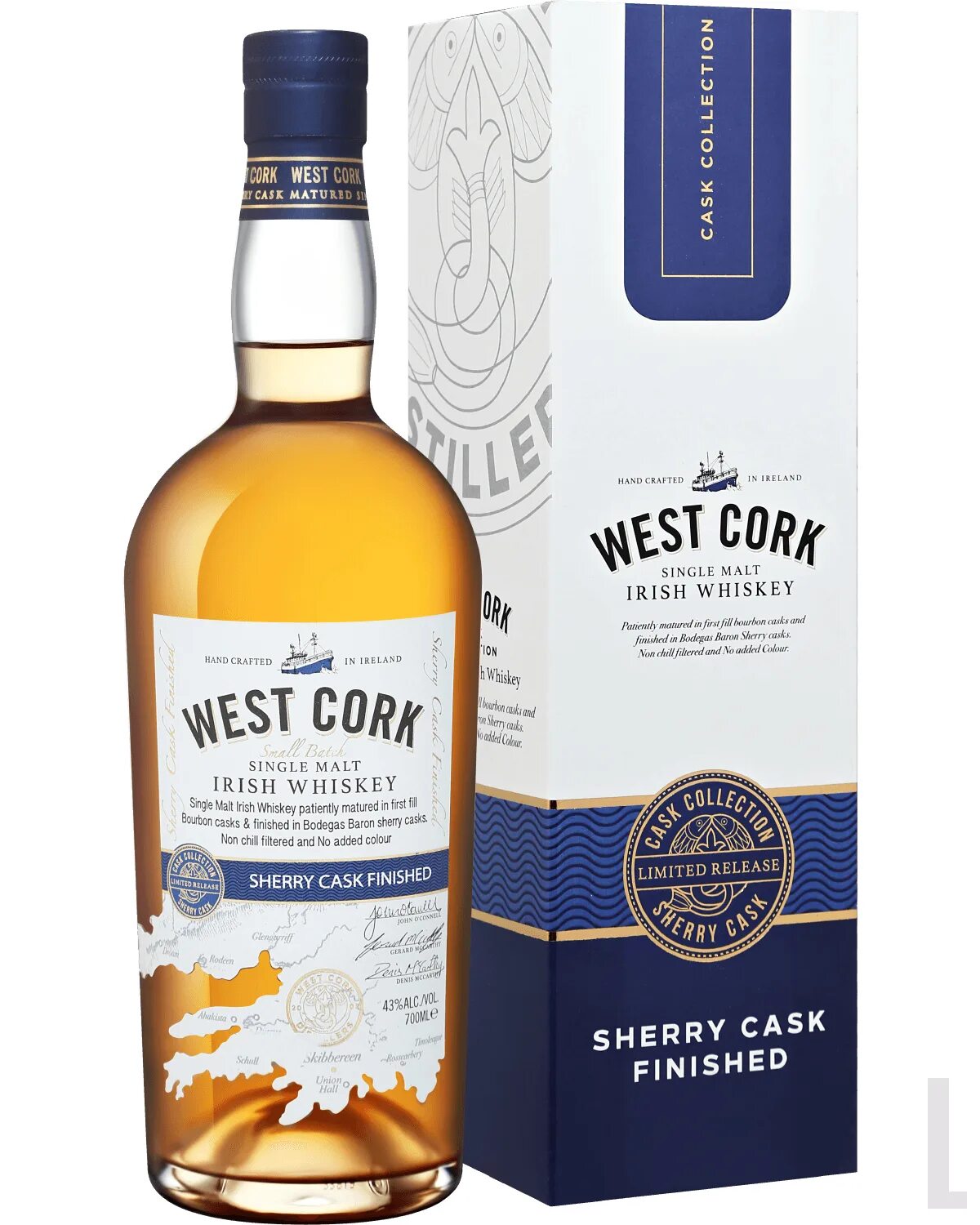 Sherry cask. Виски вест корк пит каск 43%вест корк0.7. west cork виски. west cork sherry cask виски перекрёсток. west cork 12 years sherry cask - виски вест корк 12 лет шерри каск 0.7 л.