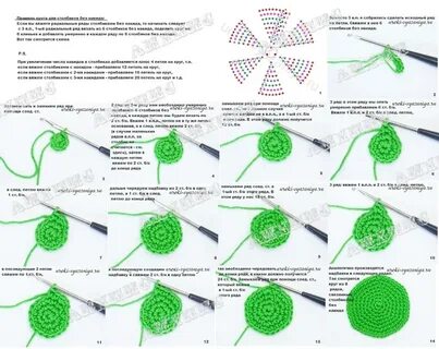 Вязать крючком для начинающих коврик круглый пошагово