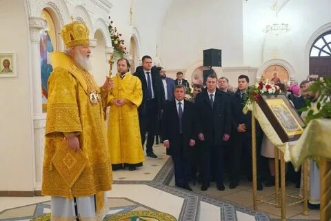 Служба в храме калининград