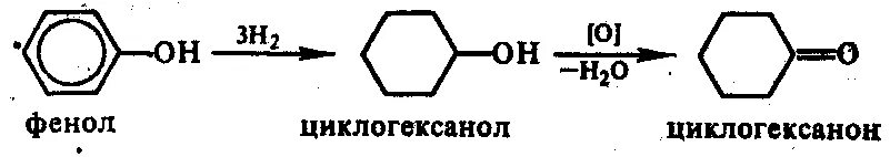 Циклогексанол получение циклогексана. Циклогексанол получение из фенола. Циклогексанон в циклогексанол. Циклогексанона из фенола.