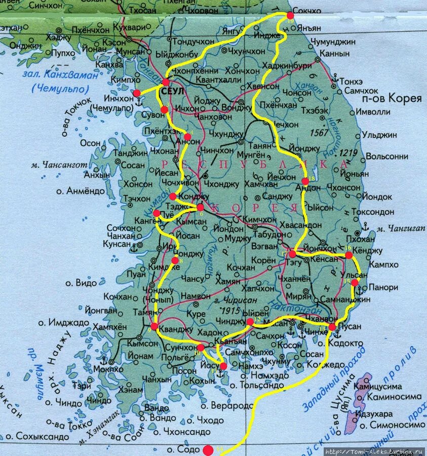 Географическая карта Южной Кореи. Карта Южной Кореи с городами на русском языке. Карта Южной Кореи с городами на русском. Карта Южной Кореи с городами.
