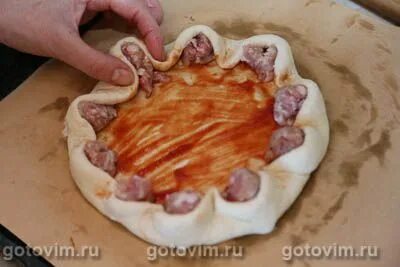 Пицца с бортиками рецепт