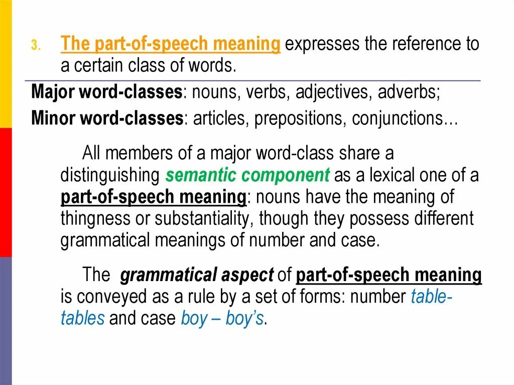 Speech meaning. Part-of-Speech meaning. Functional Parts of Speech. Part of Speech meaning Lexicology. Lexical a grammatical meanings; Part of Speech meaning.