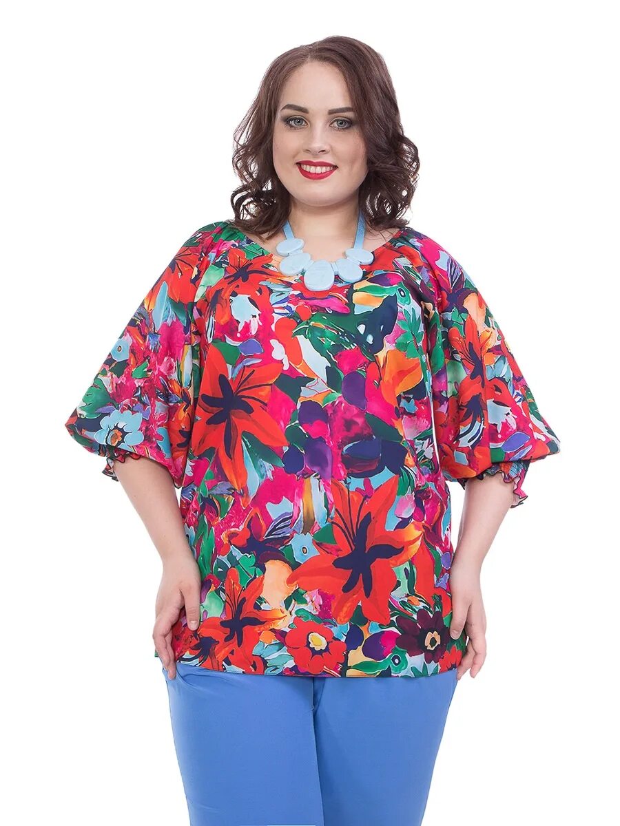 Летние блузки больших размеров. Летние блузки больших размеров для женщин. Блузка разноцветная женская. Цветные блузки для полных.