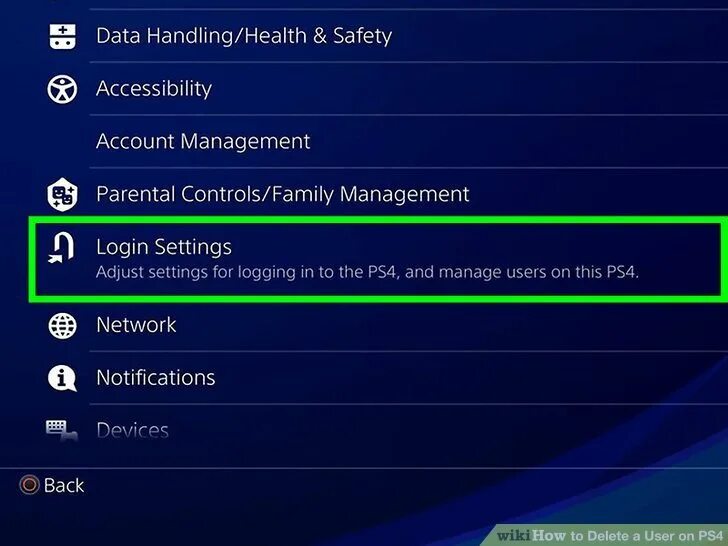 Сбросить настройки ps4. Меню настроек пс4. Меню настройки ps4. Основной аккаунт ps4. Управление пользователями ps4.
