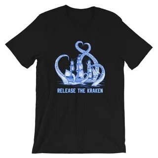 Release The Kraken Short-Sleeve Unisex T-Shirt.