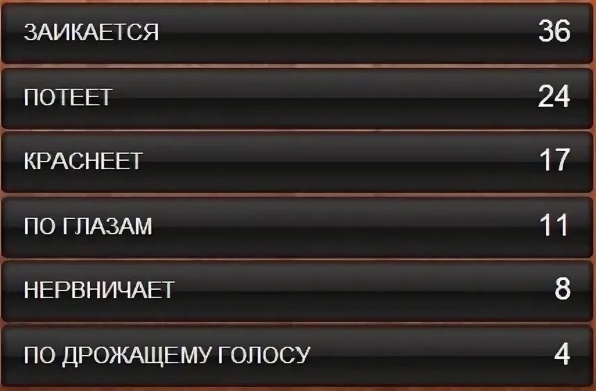 100 к 1 ответы что люди