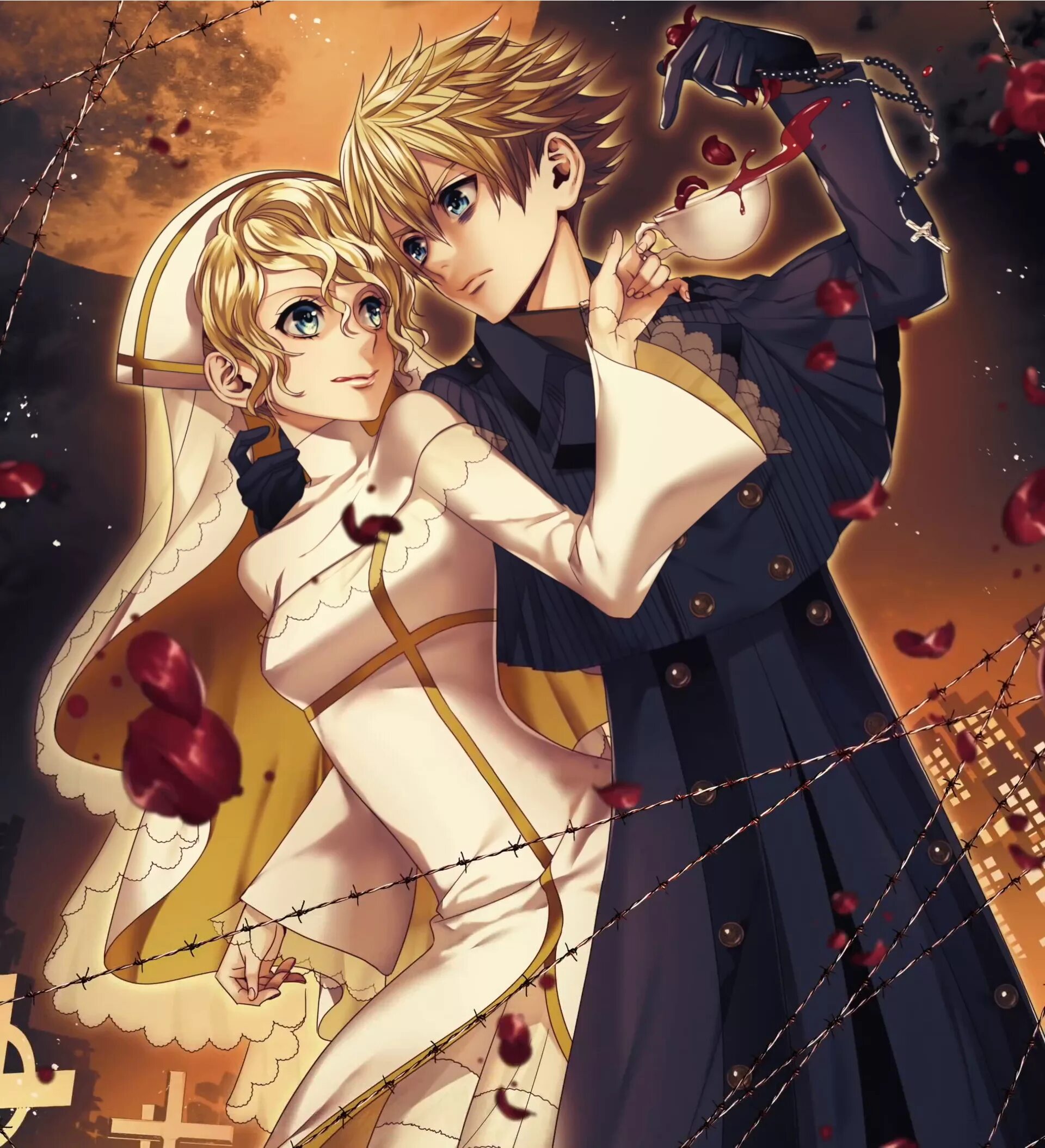 Vampire pathos onsa media. Suzunosuke рин. кагамине лен vampire&#039;s pathos. лен кагамине вампир. кагехина рин вокалоиды монахиня.