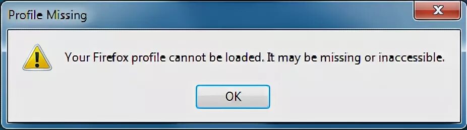 Cannot be loaded