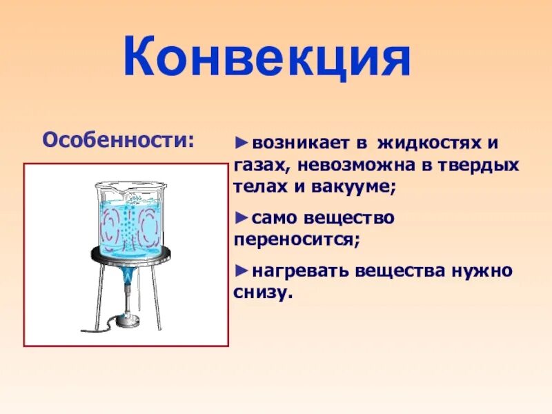 Конвенция физик. Конвекция. Конвекция в жидкостях и газах. Конвекция в быту и технике. Конвекция в жидкости.