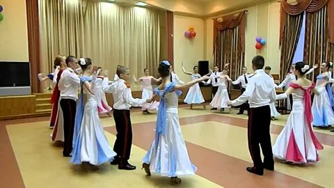 Большой вальс танец видео