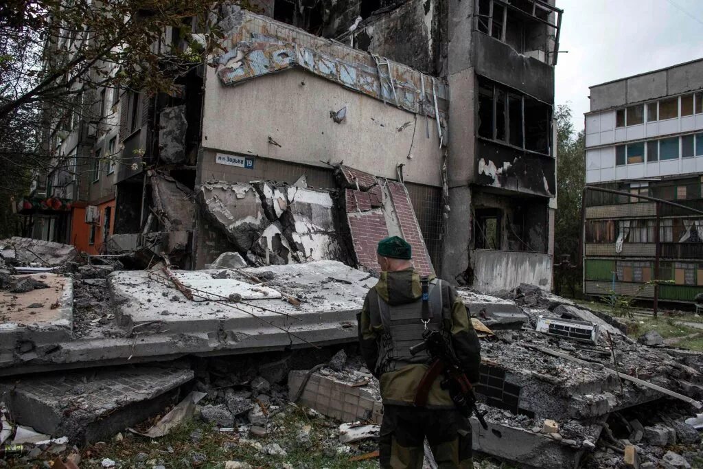 3 июня 2014 г. Донбасс после войны 2014.