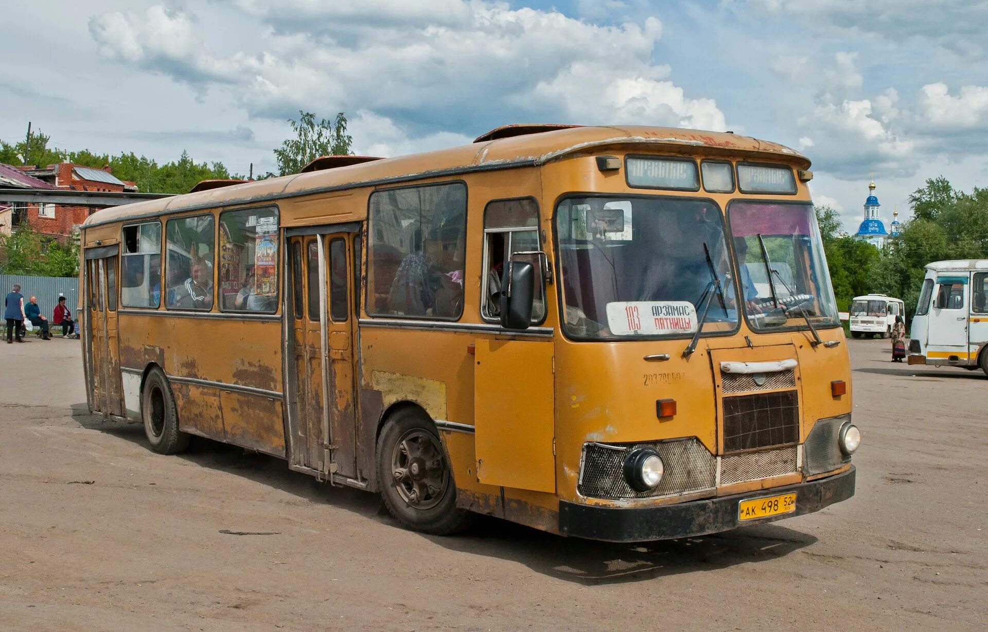 Автобусы старые лиазы