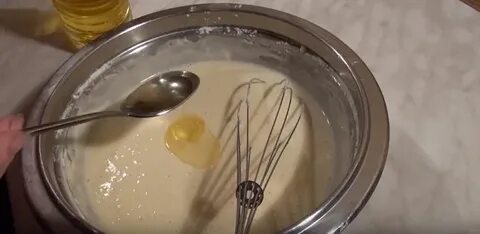 Растительное масло в тесте