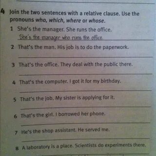 Sentences with let
