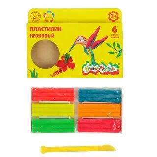 Неоновый пластилин