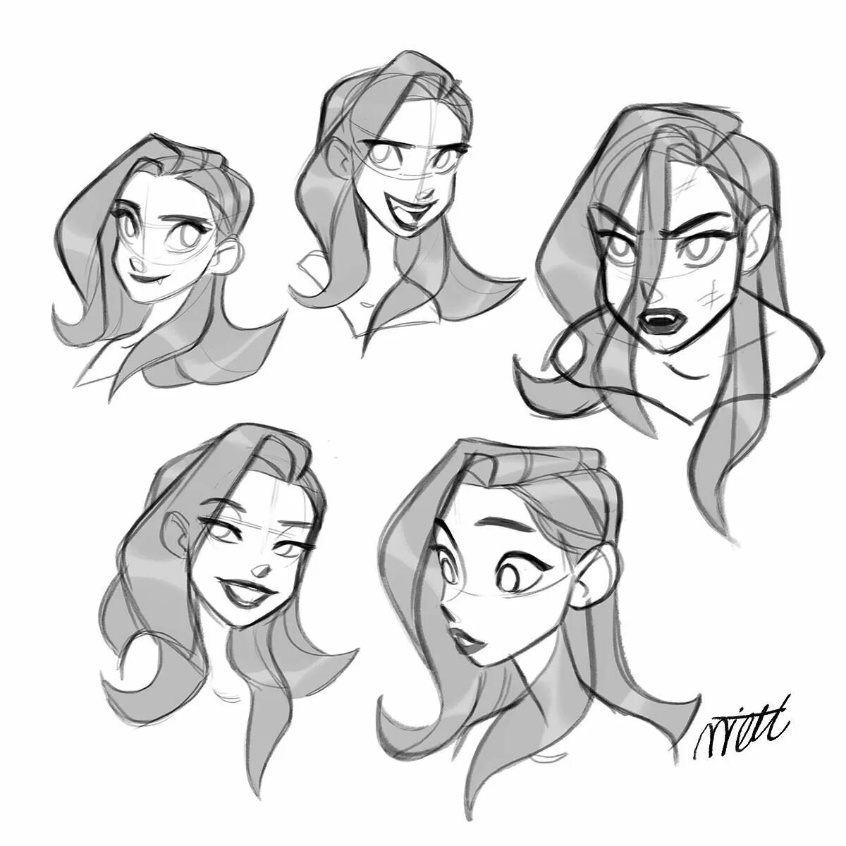 Draw character