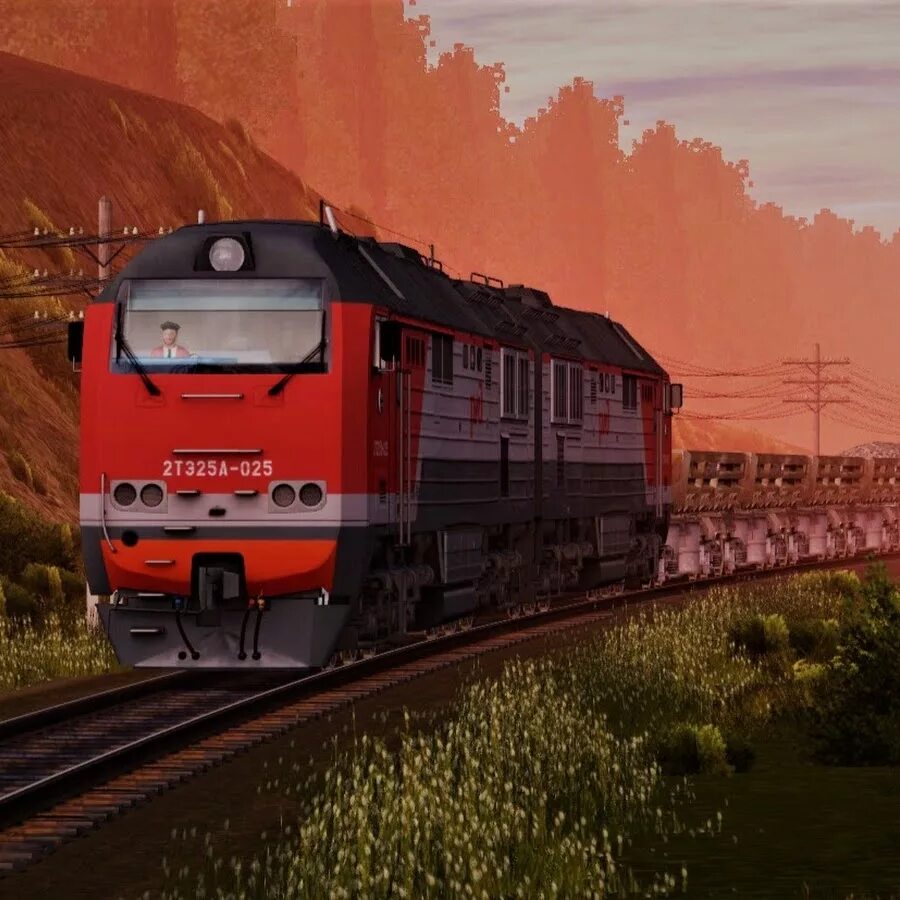 Треин симулятор 12. Trainz 2022. Траинз 2022. 3тэ25к2м Trainz. Игра электровозы