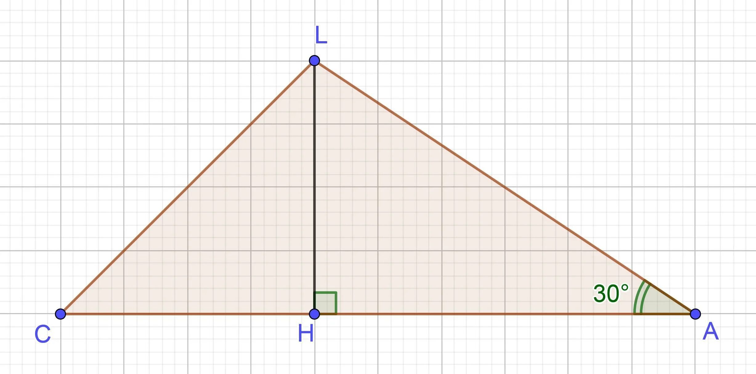 Площадь треугольника со стороной 8. Прямоугольный треугольник lnk угол л =30т. Площадь треугольника в см2. Площадь тупого треугольника. Площадь треугольника с углом 30.