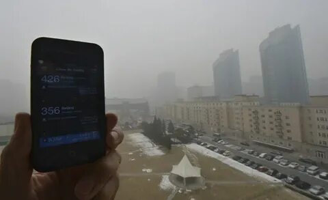 Качество воздуха сейчас